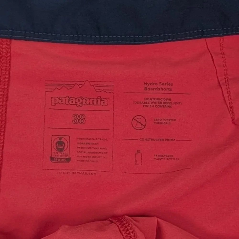 Patagonia Hydropeak Board Shorts‎ Mens 38 10